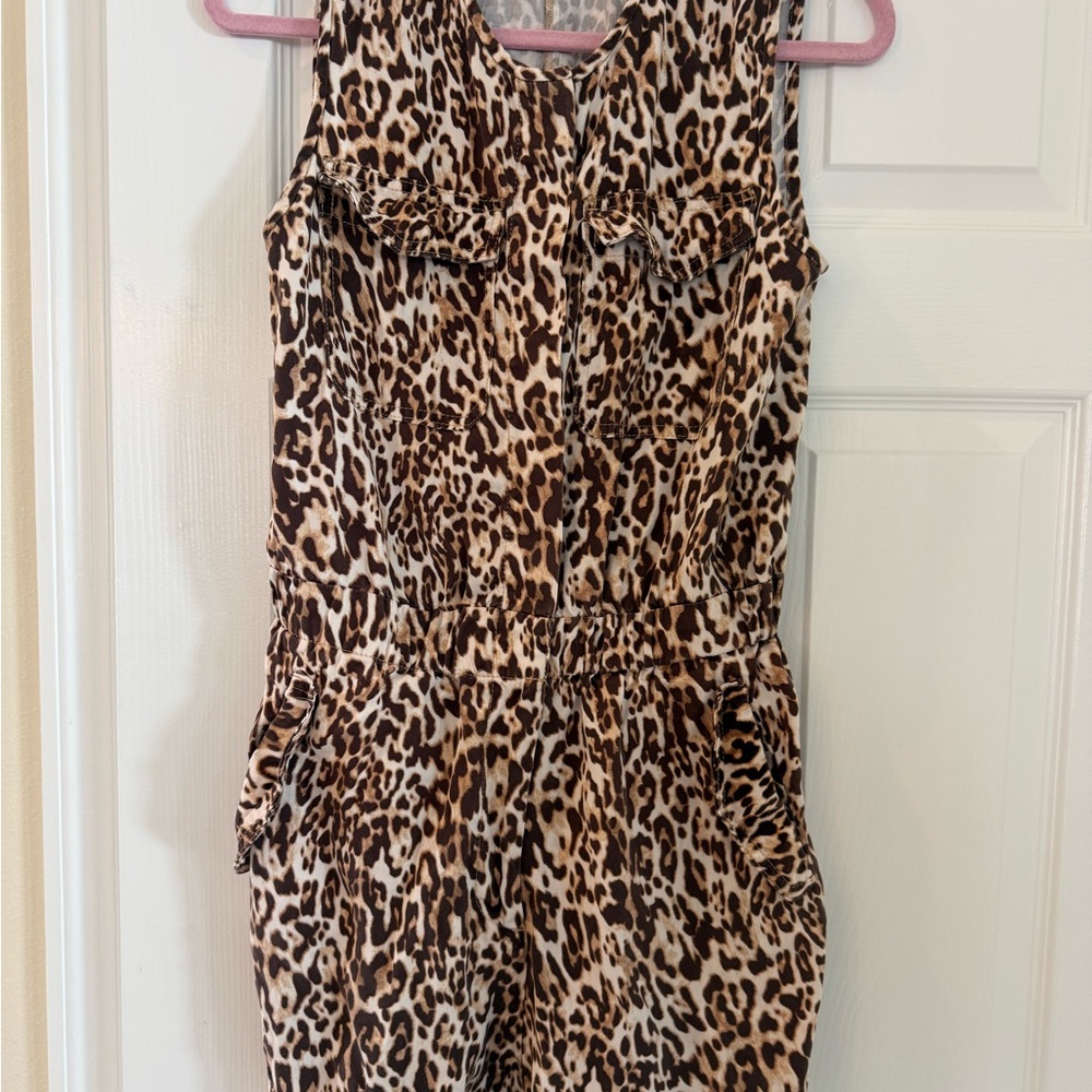 Banana Republic Animal Print Romper